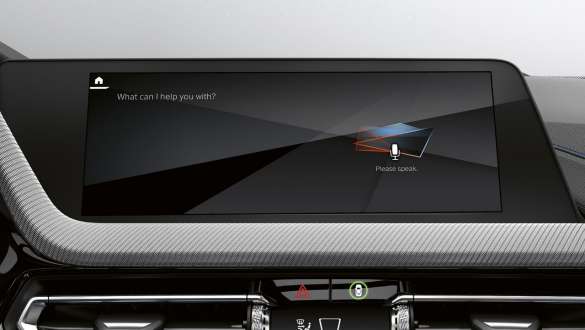 BMW řady 1 F40, Chytré hlasové ovládání Chytré hlasové ovládání BMW Intelligent Personal Assistant BMW řady 1 F40
