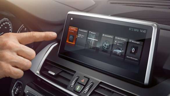 Dotykové rozhraní BMW řady 2 Active Tourer Dotykové rozhraní BMW řady 2 Active Tourer F45 2018 interiér