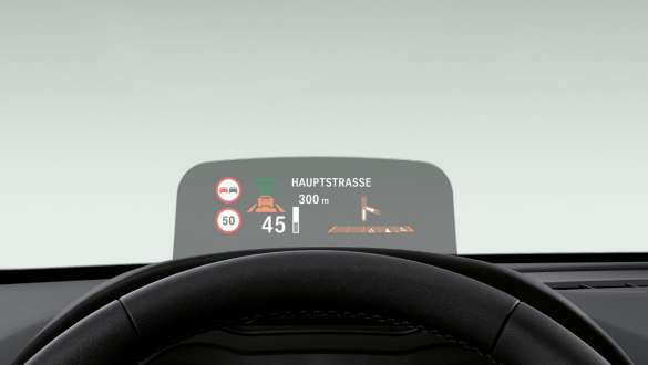 BMW Head-Up Displej BMW řady 2 Active Tourer BMW Head-Up Displej BMW řady 2 Active Tourer F45 2018 interiér