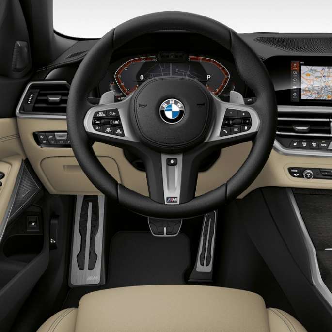 Model M Sport, palubní deska BMW řady 3 Touring, Model M Sport, palubní deska