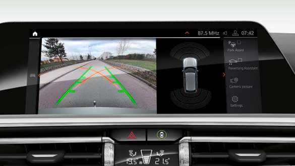 Couvací asistent BMW řady 3 Touring, Couvací asistent
