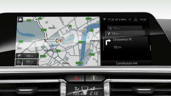 BMW Live Cockpit Professional BMW řady 3 Touring, BMW Live Cockpit Professional