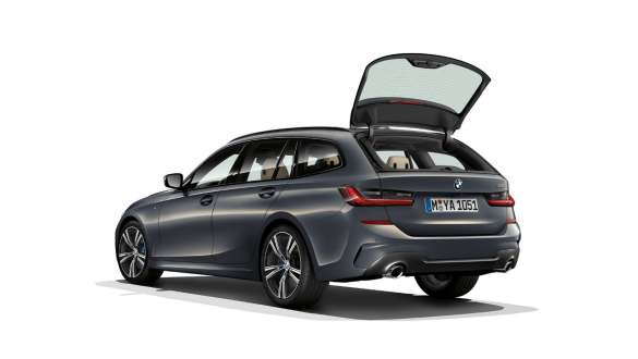 BMW řady 3 Touring (G21), samostatně otevírané zadní okno BMW řady 3 Touring (G21), samostatně otevírané zadní okno