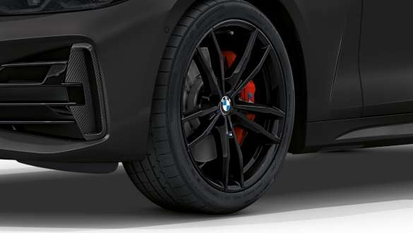 18" M kola z lehké slitiny Double-spoke BMW M440i xDrive Cabrio G23 2020 18" M kola z lehké slitiny Double-spoke 848 Bicolour Jet Black BMW M440i xDrive Cabrio G23 2020 detail