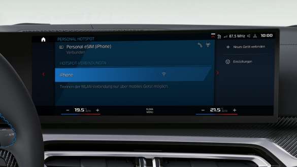 WiFi hotspot M modely BMW řady 4 G83 G23 M modely BMW řady 4 G83 G23 Wi-Fi hotspot