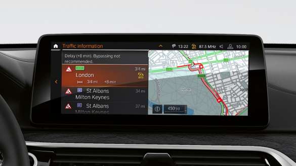 BMW Maps Connected Navigation BMW řady 6 Gran Turismo G32 2020 BMW Maps Connected Navigation BMW řady 6 Gran Turismo G32 2020 interiér