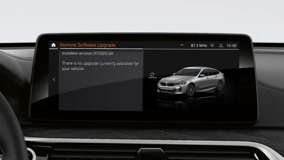 Remote Software Upgrade BMW řady 6 Gran Turismo G32 2020 BMW Intelligent Personal Assistant BMW řady 6 Gran Turismo G32 2020 interiér