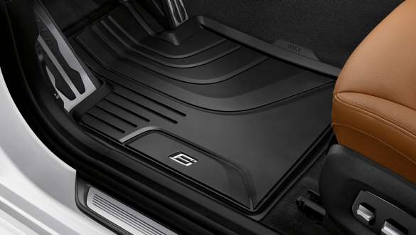 BMW gumové koberce, přední BMW řady 6 Gran Turismo G32 2020 BMW gumové koberce, přední BMW řady 6 Gran Turismo G32 2020 detail