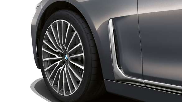 BMW řady 7 Sedan, průduchy Air Breather BMW řady 7 Sedan: detailní pohled na průduchy Air Breather