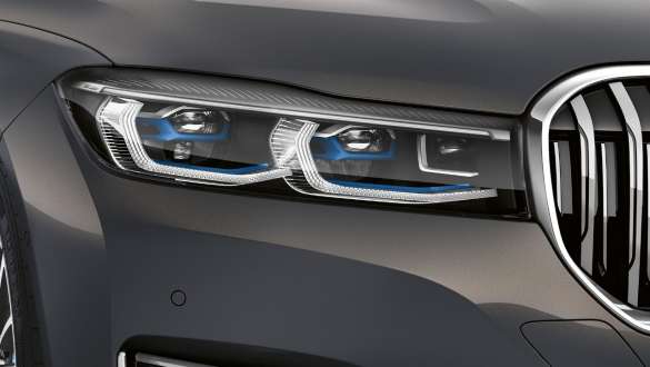 BMW laserové světlomety BMW řady 7 Sedan BMW řady 7 Sedan: detailní pohled na laserové světlomety BMW