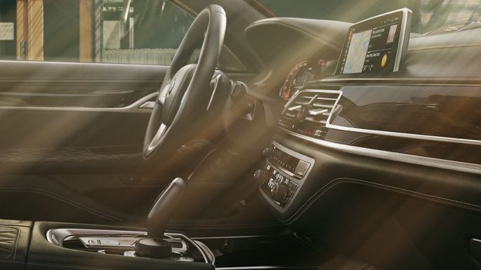 Vysoce kvalitní interiér BMW řady 7 Sedan Individual Černý, vysoce kvalitní interiér BMW řady 7 Sedan Individual