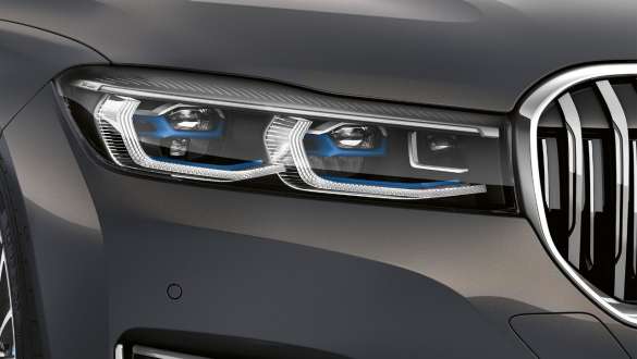 BMW řady 7 Sedan BMW Laserlight BMW řady 7 Sedan: detail na laserové světlomety BMW Laserlight
