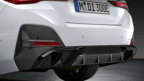 M Performance karbonový zadní difuzor BMW i4 M50 G26 2021 M Performance karbonový zadní difuzor BMW i4 M50 G26 2021