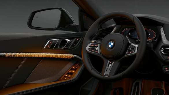 Osvětlené obložení interiéru BMW M235i xDrive Gran Coupé Obložení interiéru Illuminated Brooklyn v interiéru BMW M235i xDrive Gran Coupé F44