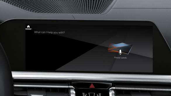 Intelligent Personal Assistant M modely BMW řady 3 Sedan G80 G20 M modely BMW řady 3 Sedan G80 G20 Intelligent Personal Assistant Kontrolní displej Interiér