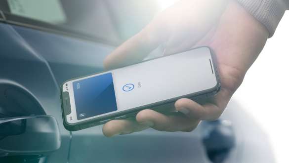 Digitální klíč (iPhone) M modely BMW řady 3 Sedan G80 G20 M modely BMW řady 3 Sedan G80 G20 digitální klíč (iPhone)