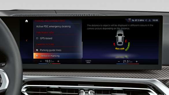 Parking Assistant Plus BMW M340i xDrive a BMW M340d xDrive Touring G21 Parkovací asistent Plus