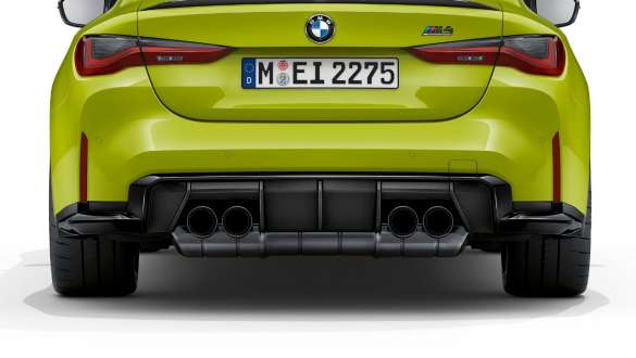 Design zadní části BMW M4 Competition Coupé G82 2020 BMW M4 Competition Coupé G82 2020 Design zadní části