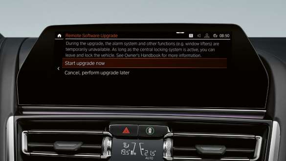 Remote Software Upgrade. Remote Software Upgrade pro M automobily BMW řady 8 Coupé.