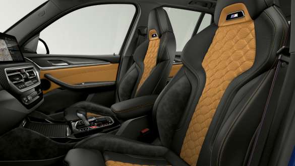 M sportovní sedadla BMW X3 M Competition F97 LCI Facelift 2021 BMW X3 M Competition F97 LCI Facelift 2021 M sportovní sedadla interiér