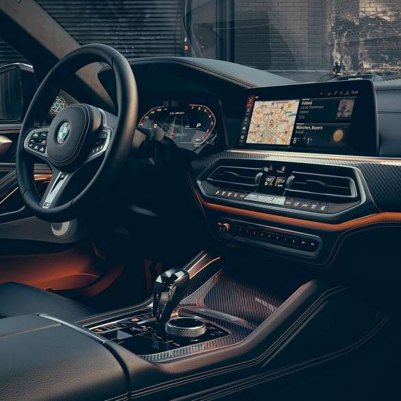 Design interiéru BMW X6 M50i G06 Palubní deska BMW X6 M50i G06, interiér