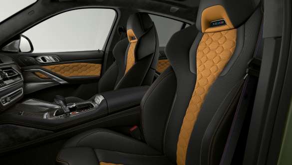 M multifunkční sedadla BMW X6 M Competition F96 M multifunkční sedadla s koženým čalouněním Merino BMW X6 M Competition F96 2020 SUV interiér