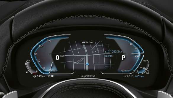 BMW X3 xDrive30e, Hybridní přístrojový panel BMW X3 xDrive30e, Hybridní přístrojový panel