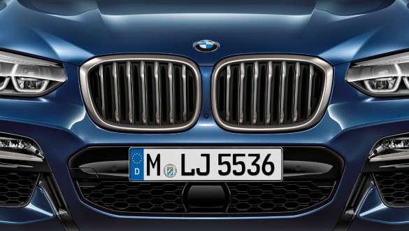 BMW X3 M40i, Aktivní klapky masky chladiče BMW X3 M40i, Aktivní klapky masky chladiče