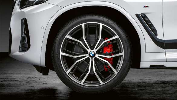 BMW X3 G01 21" M Performance kované kolo z lehké slitiny 2021 BMW X3 G01 21" M Performance kované kolo z lehké slitiny Y-spoke 701 M Bicolour 2021