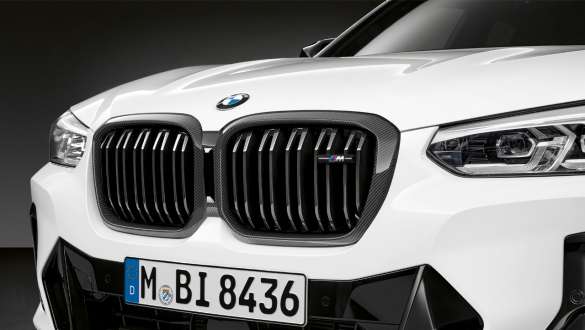 BMW X4 G02 M Performance Karbonová maska chladiče 2021 BMW X4 G02 M Performance Karbonová maska chladiče 2021