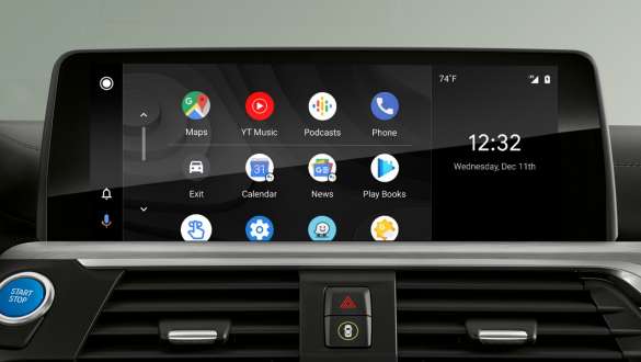Integrace chytrého telefonu BMW iX3 G08 Integrace chytrého telefonu BMW iX3 G08 2020 kontrolní displej Interiér
