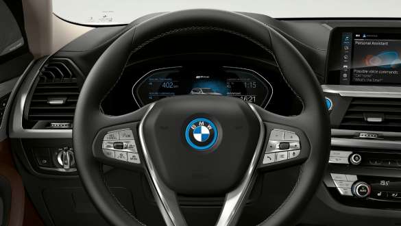 BMW Live Cockpit Professional BMW iX3 G08 BMW Live Cockpit Professional BMW iX3 G08 2020, přístrojový panel, interiér