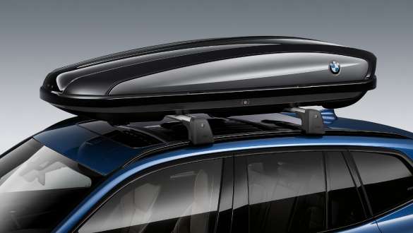 BMW střešní box 420 černá/stříbrná Titanium BMW iX3 G08 2020 BMW střešní box 420 černá/stříbrná Titanium BMW iX3 G08 2020