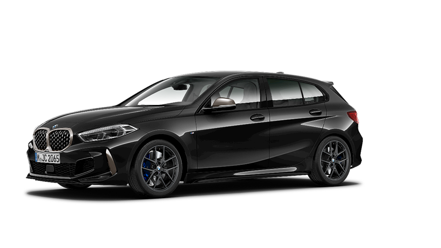BMW M135i xDrive (F40) tříčtvrteční pohled z boku BMW M135i xDrive (F40) tříčtvrteční pohled z boku
