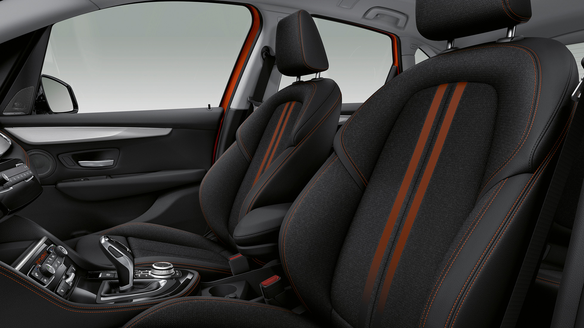 Sportovní sedadla BMW řady 2 Active Tourer Sportovní sedadla BMW řady 2 Active Tourer F45 interiér