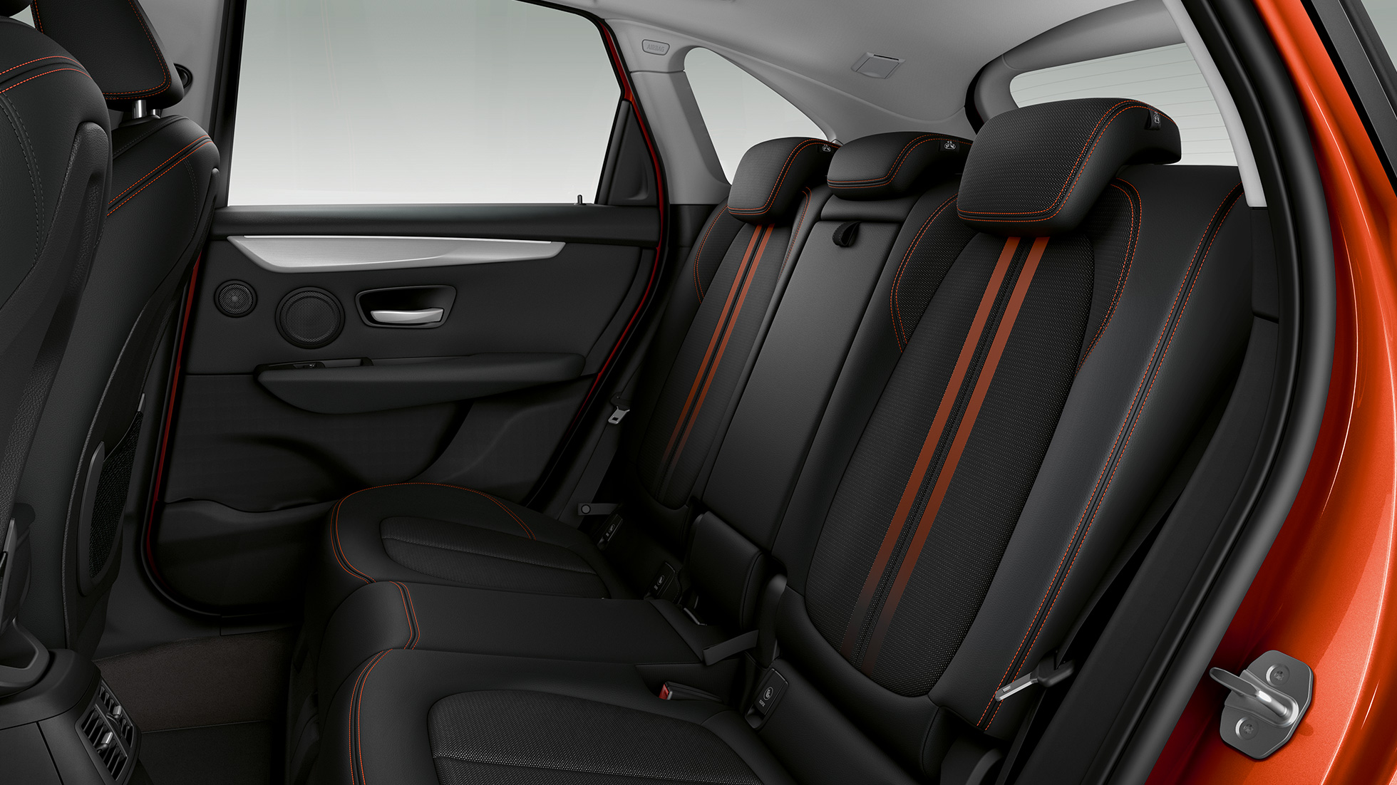 Zadní sedadla BMW řady 2 Active Tourer Zadní sedadla BMW řady 2 Active Tourer F45 interiér