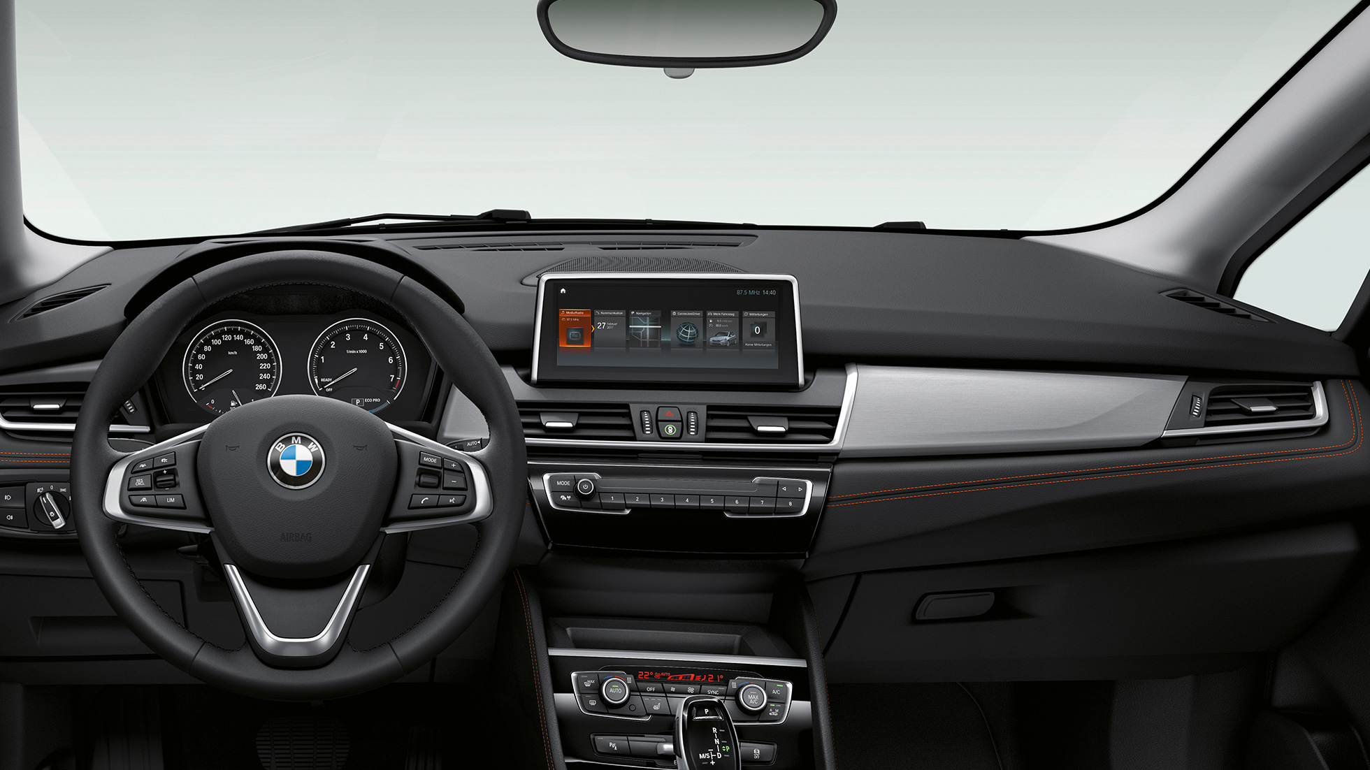 Palubní deska BMW řady 2 Active Tourer Model Sport Line Palubní deska BMW řady 2 Active Tourer Model Sport Line 220i F45 2018