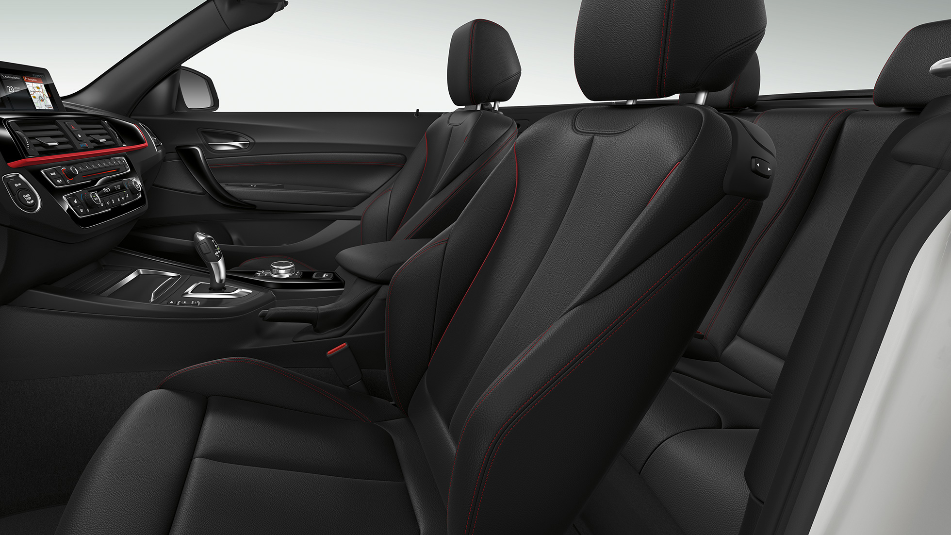 BMW řady 2 Cabrio, interiér Modelu Sport Line BMW řady 2 Cabrio, interiér Modelu Sport Line
