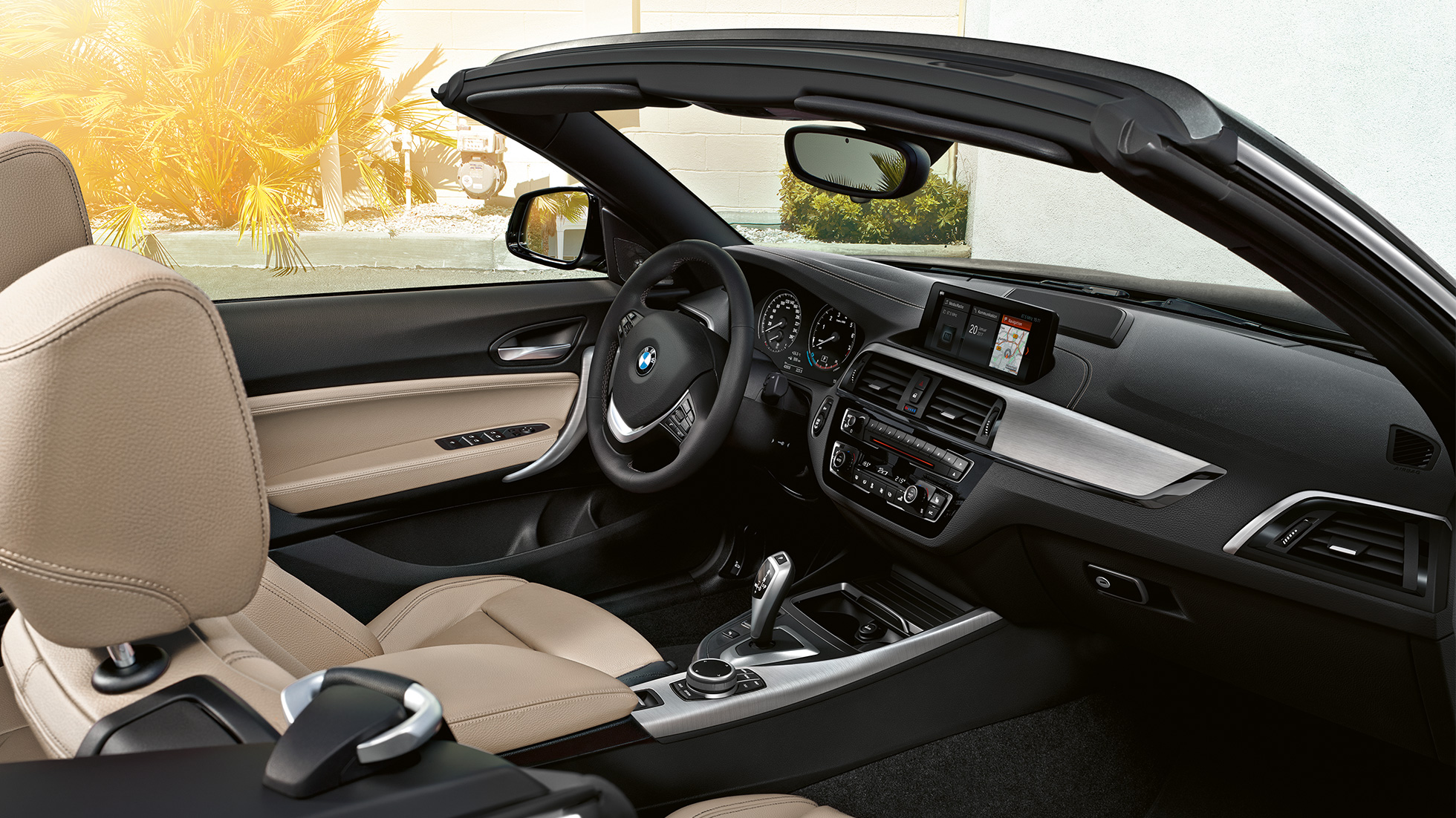 BMW řady 2 Cabrio, interiér BMW řady 2 Cabrio, interiér
