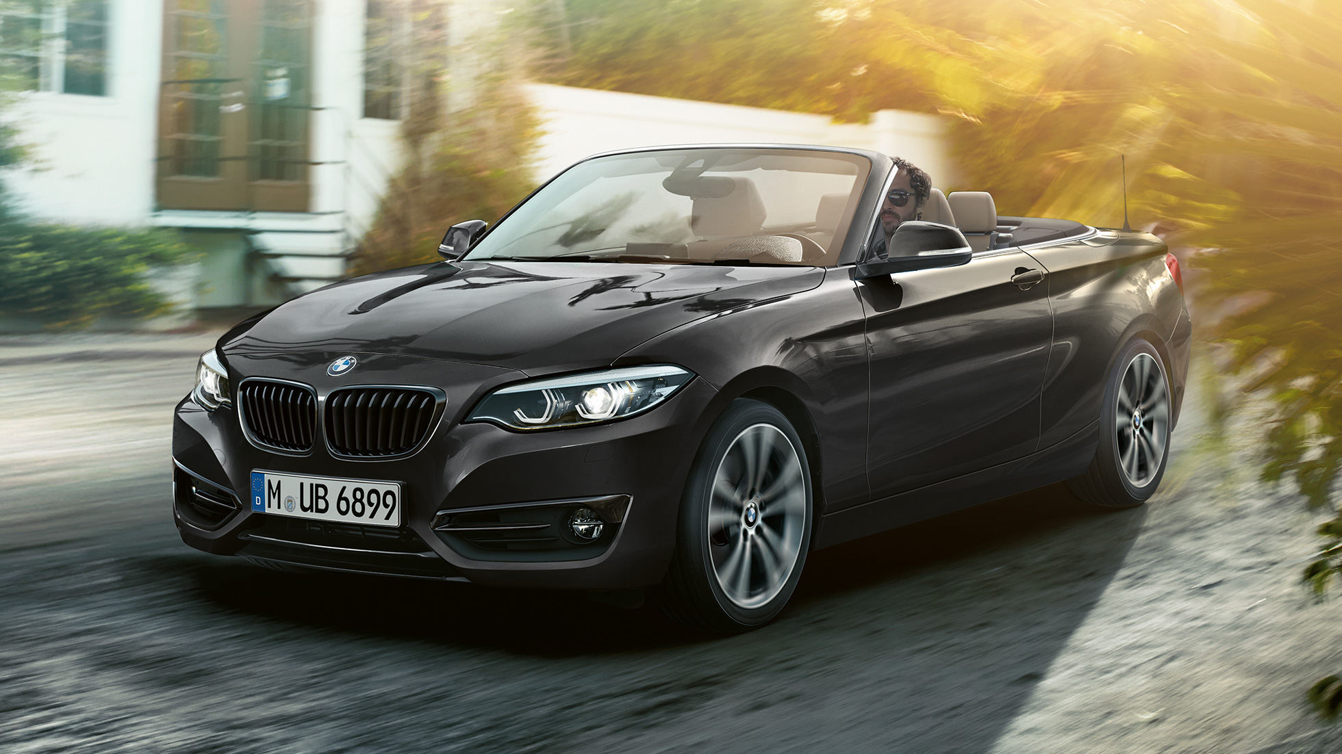 BMW řady 2 Cabrio, design přední části BMW řady 2 Cabrio, design přední části