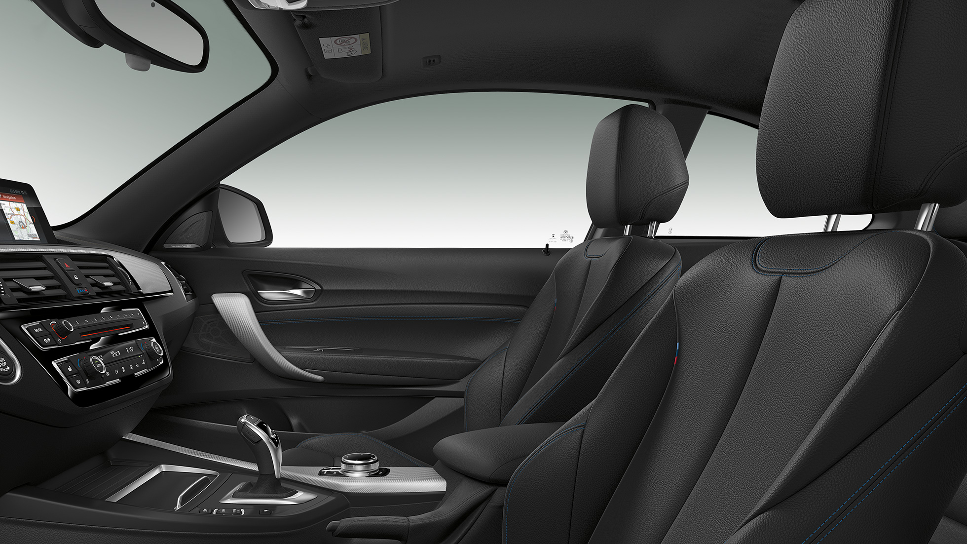 BMW řady 2 Coupé, interiér Modelu M Sport BMW řady 2 Coupé, interiér Modelu M Sport