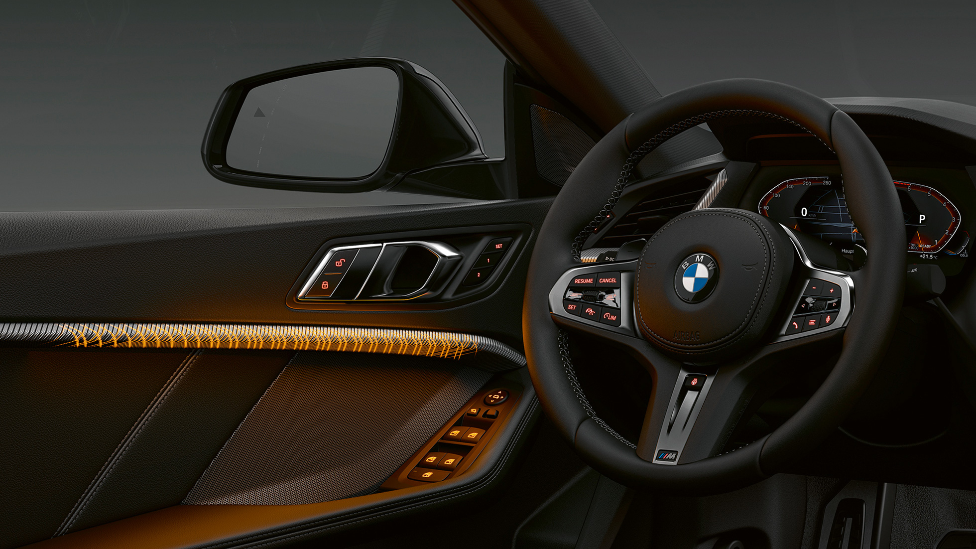 Osvětlené obložení interiéru BMW řady 2 Gran Coupé Osvětlené obložení interiéru BMW řady 2 Gran Coupé F44