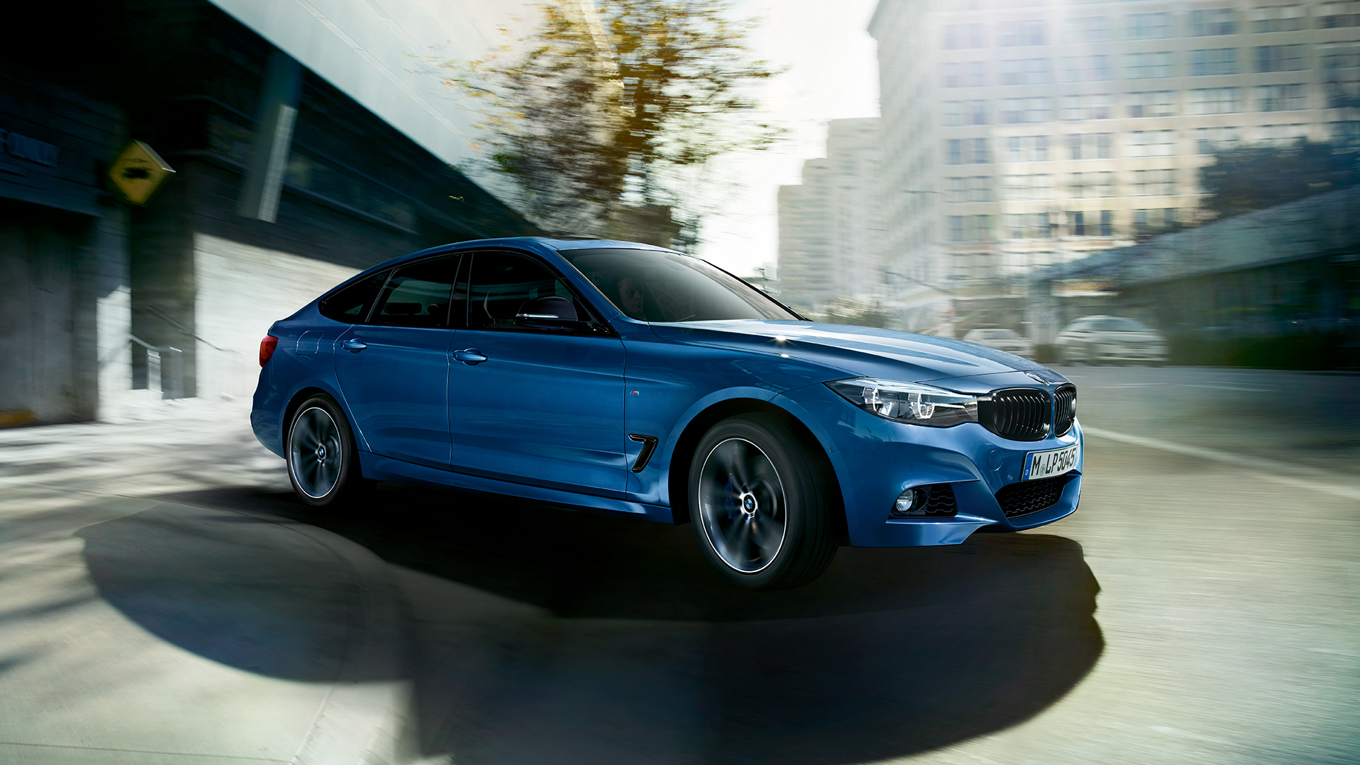 BMW řady 3 Gran Turismo, statický pohled zpředu BMW řady 3 Gran Turismo, statický pohled zpředu