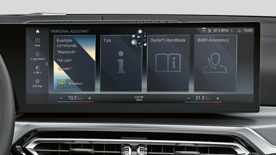 BMW Intelligent Personal Assistant BMW řady 3 Touring LCI G21 BMW Intelligent Personal Assistant