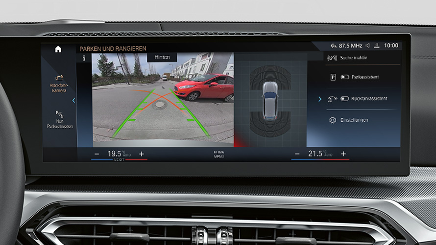 Couvací asistent BMW řady 3 Touring LCI G21 Couvací asistent