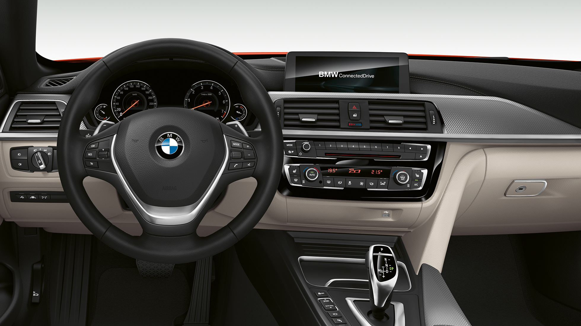 BMW řady 4 Cabrio, palubní deska Model Luxury Line BMW řady 4 Cabrio, palubní deska Model Luxury Line