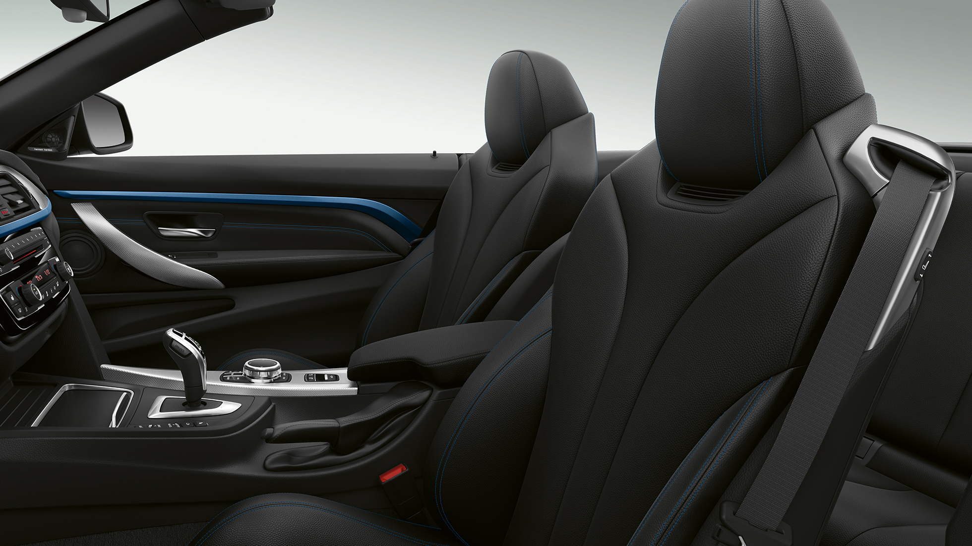 BMW řady 4 Cabrio, palubní deska Model M Sport BMW řady 4 Cabrio, palubní deska Model M Sport