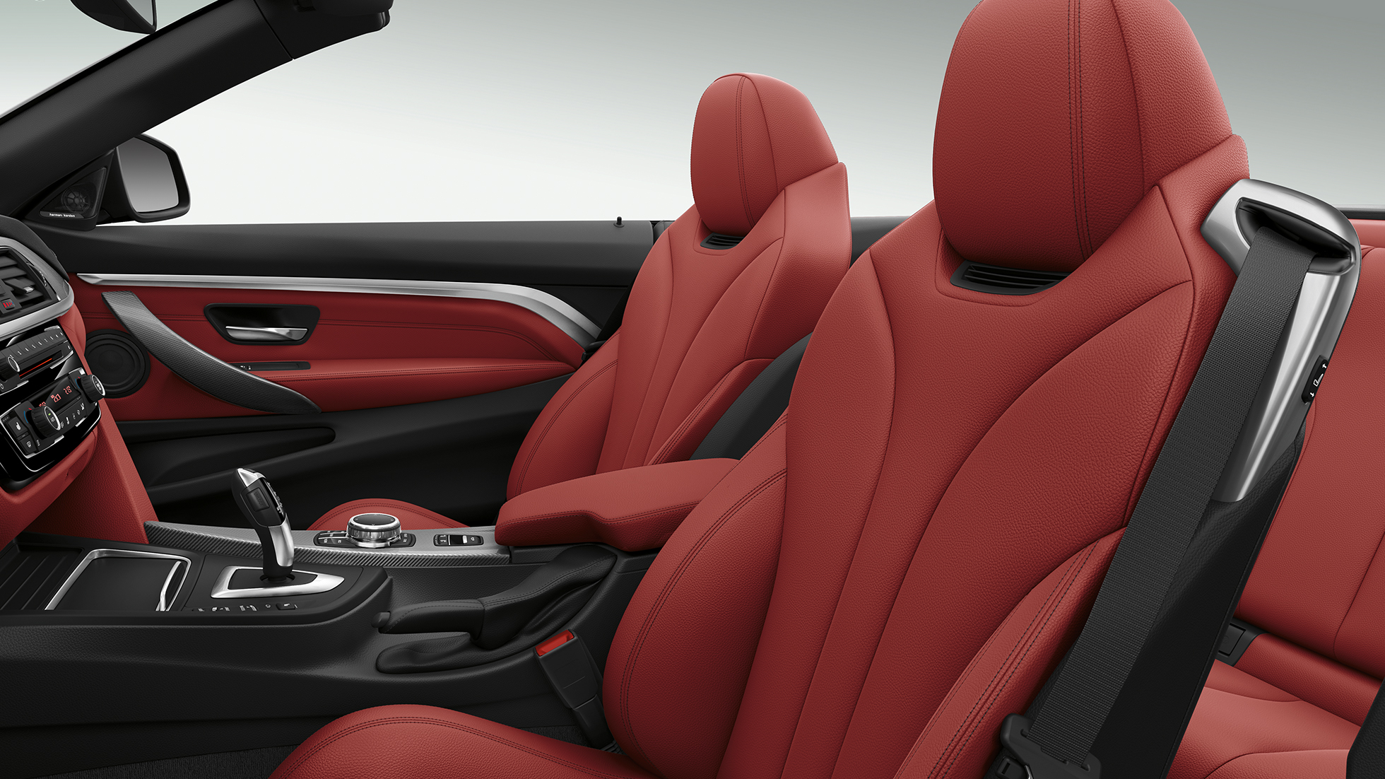 BMW řady 4 Cabrio, interiér Model Sport Line BMW řady 4 Cabrio, interiér Model Sport Line