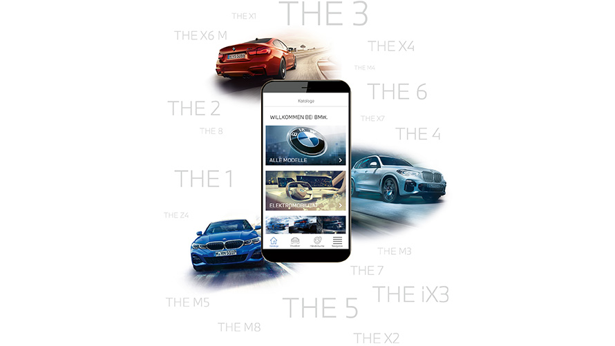 Aplikace BMW Brochure Aplikace BMW Brochure pro chytrý telefon