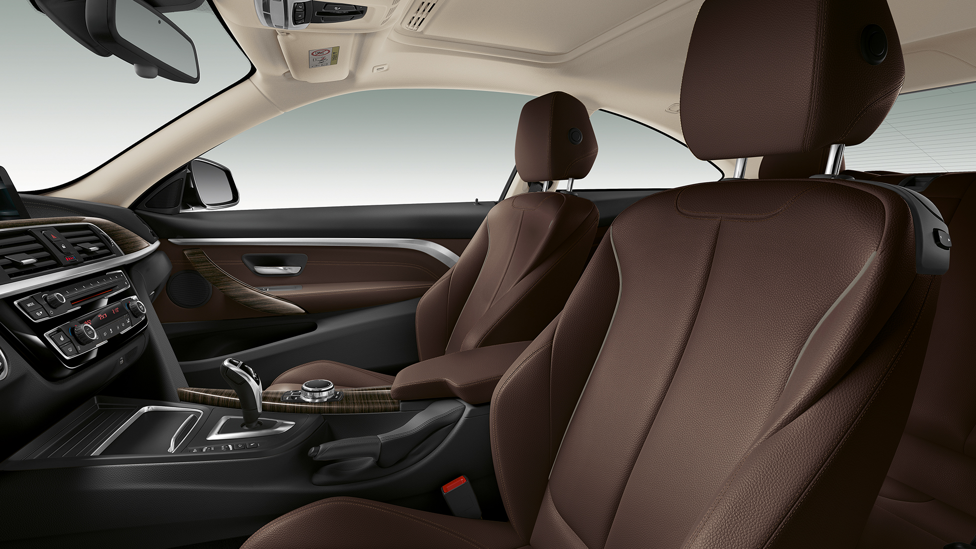 BMW řady 4 Coupé, interiér modelu Luxury Line BMW řady 4 Coupé, interiér modelu Luxury Line